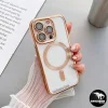 قاب گوشی آیفون 16 پرومکس IPhone 16 ProMax ژله ای دور کروم مگ سیف دار (کد1044) - تصویر 7