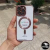 قاب گوشی آیفون 16 پرومکس IPhone 16 ProMax ژله ای دور کروم مگ سیف دار (کد1044) - تصویر 5