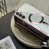 قاب اورجینال گوشی سامسونگ Samsung A36 5G ژله ای دور کروم مگ سیف دار (کد1042) - تصویر 4