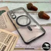 قاب اورجینال گوشی سامسونگ Samsung A36 5G ژله ای دور کروم مگ سیف دار (کد1042) - تصویر 6