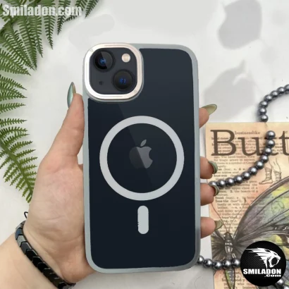 قاب اورجینال گوشی آیفون 13 نرمال و آیفون 14 نرمال Iphone 13/14 Normal شفاف دور سیلیکونی (کد2090)