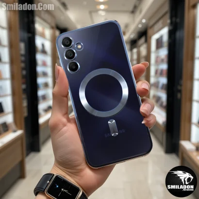 قاب گوشی سامسونگ Samsung A15 ژله ای دور کروم (کد2054)